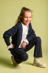 Like Flo Flo girls knit cardigan lurex cuff