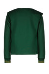 Like Flo Flo girls sweater folded shoulder detail