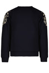 Like Flo Flo girls raglan sweater paisley flock