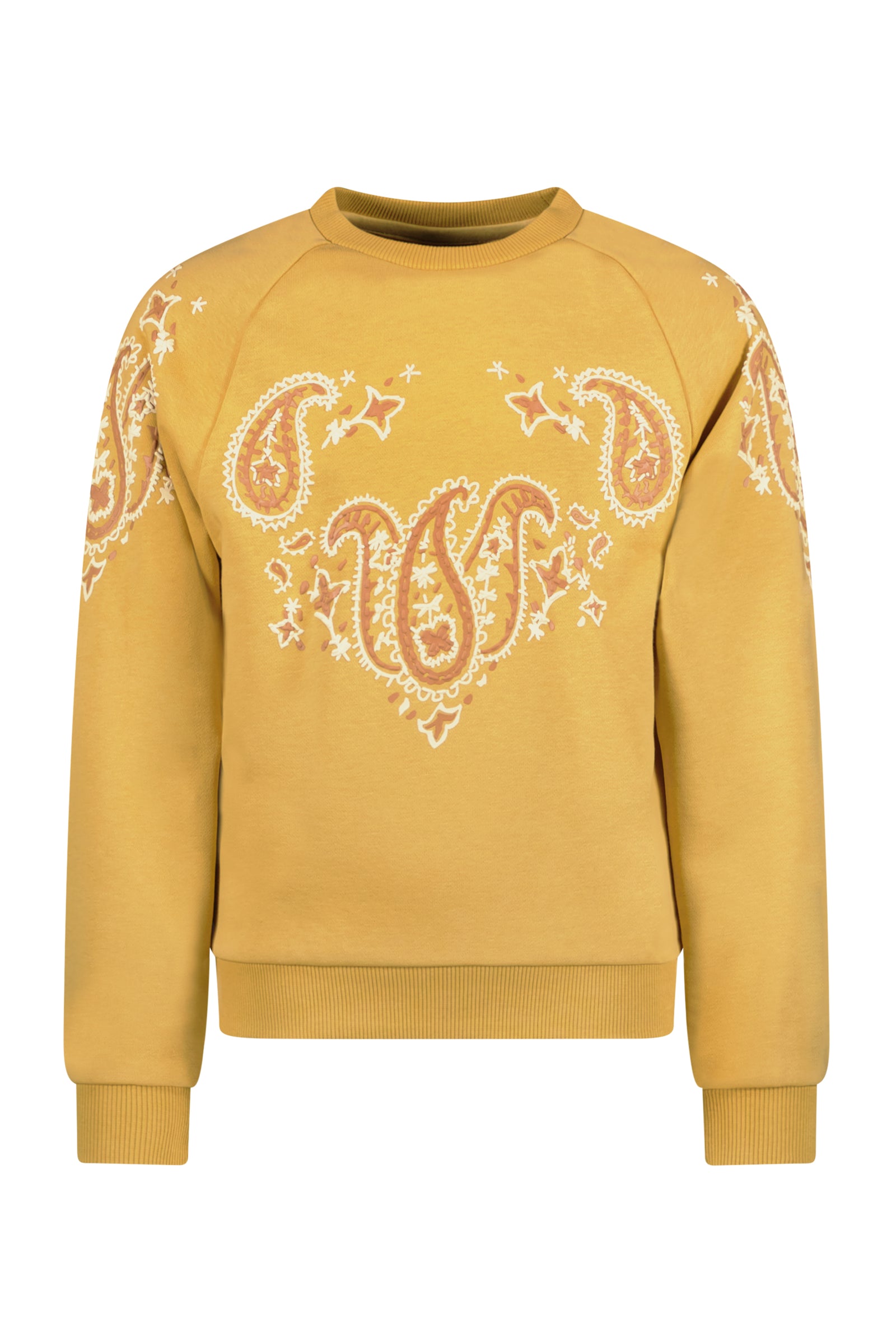 Like Flo Flo girls raglan sweater paisley flock