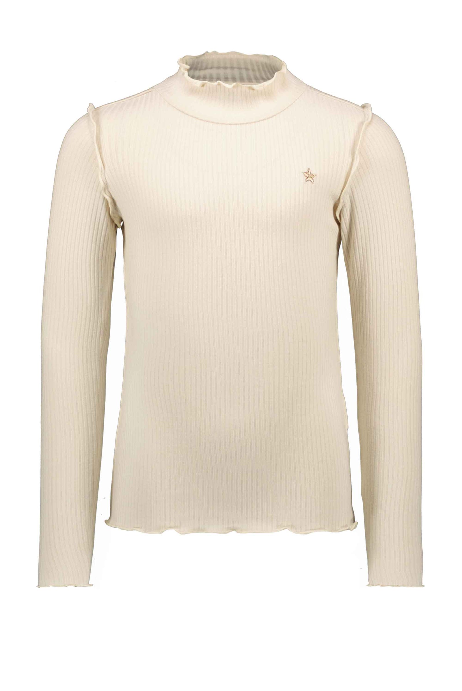 Like Flo Flo girls solid rib rollneck