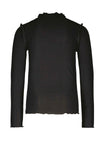 Like Flo Flo girls solid rib rollneck