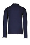 Like Flo Flo girls solid rib rollneck