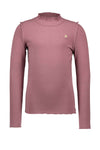 Like Flo Flo girls solid rib rollneck