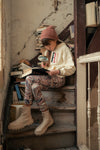 Like Flo Flo girls oil sweat pants