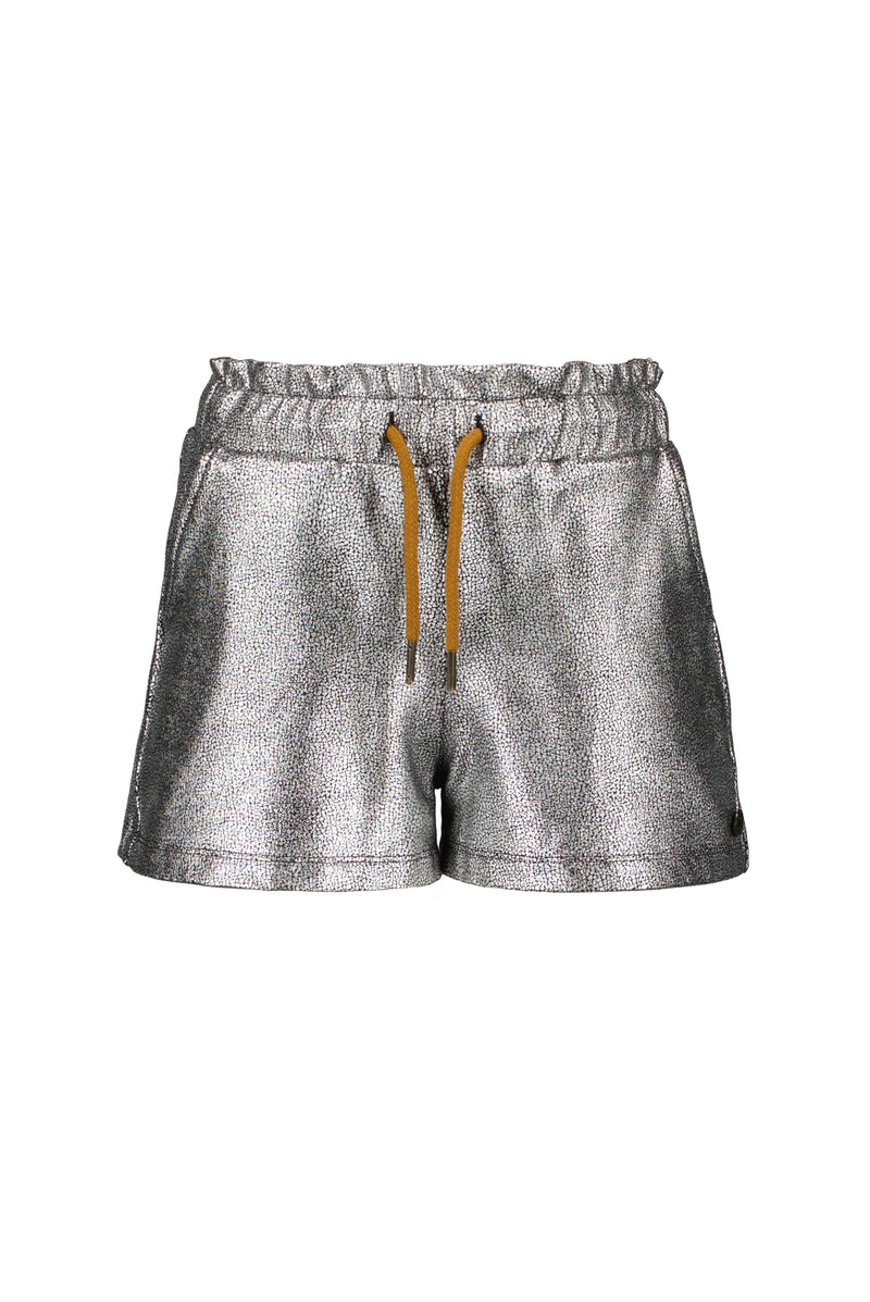 Like Flo Flo girls silver sweat short