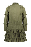 Like Flo Flo girls fancy woven ruffle dress