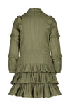 Like Flo Flo girls fancy woven ruffle dress