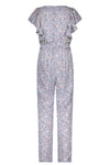 Meisjes Aop Small Flower Jumpsuit van Like Flo in de kleur Blue flower in maat 116.