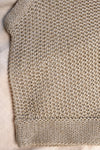 Meisjes Knitted Ajour Spencer van Like Flo in de kleur Taupe in maat 134-140.