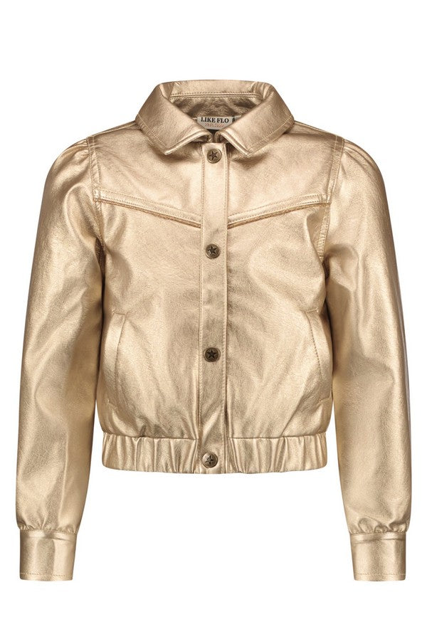 Like Flo Imi Leather Jacket