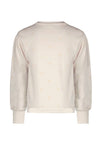 Meisjes Sweater Aop Bow van Like Flo in de kleur Off white in maat 116.