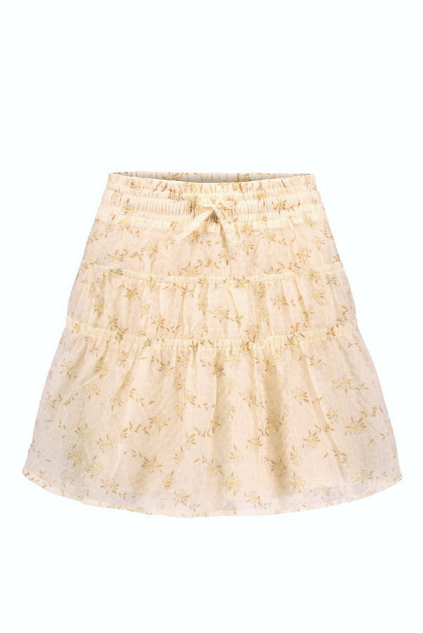 Meisjes Fancy Flower Skirt van Like Flo in de kleur Flower in maat 128.