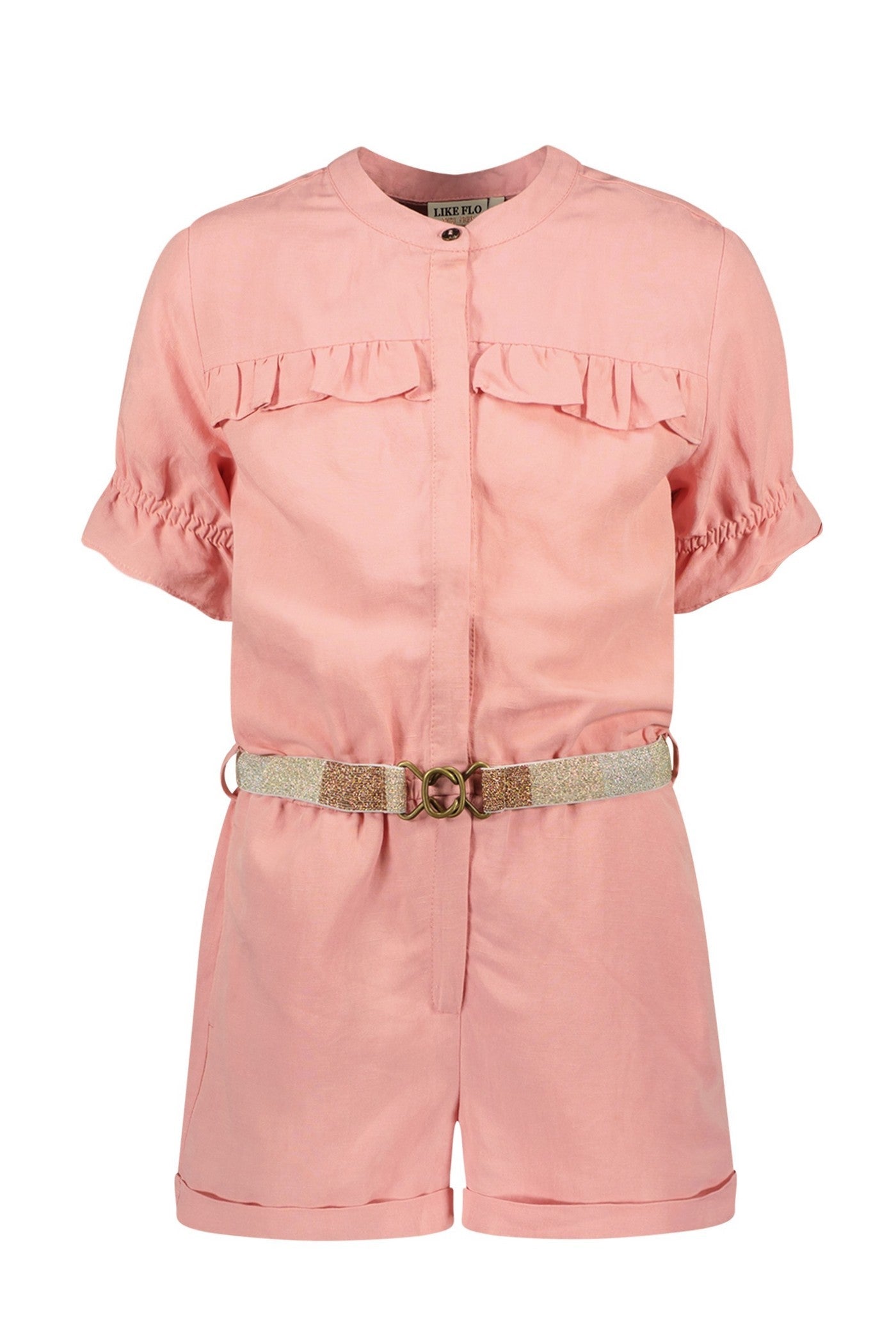 Like Flo Linnen Jumpsuit With Belt