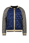 Meisjes Satin Bomber Reversible van Like Flo in de kleur Pistache in maat 140.