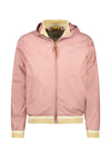Meisjes Hooded Summer Jacket van Like Flo in de kleur Plum in maat 140.