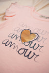 Meisjes Jersey Tee Divers van Like Flo in de kleur Sorbet in maat 140.