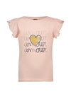 Meisjes Jersey Tee Divers van Like Flo in de kleur Sorbet in maat 140.