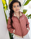 Meisjes Linnen Short With Belt van Like Flo in de kleur Natural in maat 140.