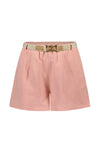 Like Flo Linnen Short With Belt