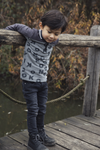 Koko Noko Boys Polo longsleeve with zipper opening