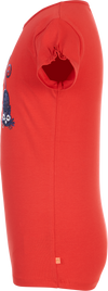 Meisjes T-shirt met poezen van Someone in de kleur RED in maat 140.