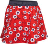 Meisjes Rokje AOP flowers van Someone in de kleur Red in maat 140.