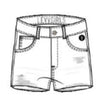 Levv Denim Shorts Fonne