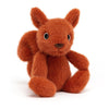 Jellycat Eekhoorn Fuzzle Squirrel knuffel