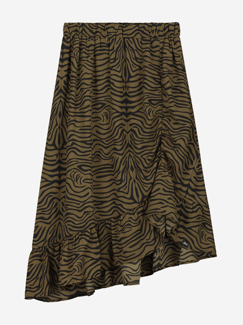 Nik & Nik Valerie Zebra Skirt