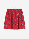 Meisjes Flowery Cissy Skirt van Nik & Nik in de kleur Poppy Red in maat 176.