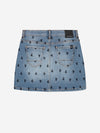 Nik & Nik Snake Denim Skirt