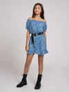 Meisjes Bracha Skirt van Nik & Nik in de kleur Fresh Blue in maat 176.