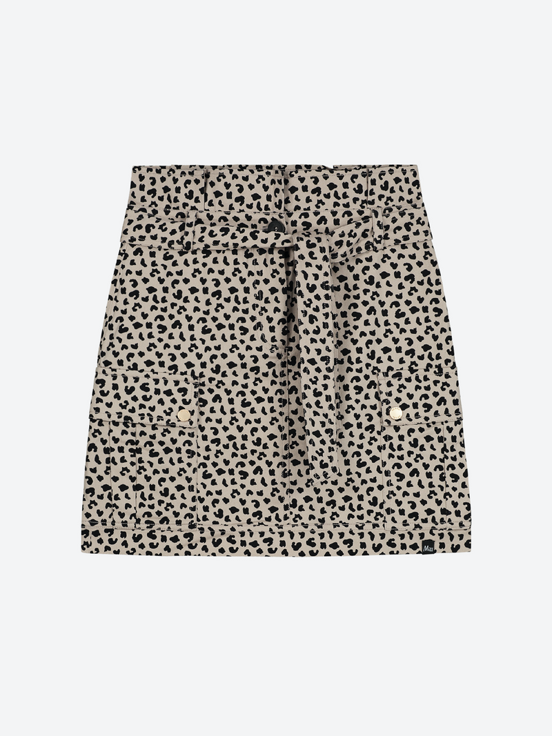 Meisjes Vesper Skirt van Nik & Nik in de kleur Light Beige in maat 176.