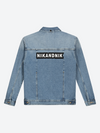Meisjes Fedwina Denim Jacket van Nik & Nik in de kleur Snake in maat 176.