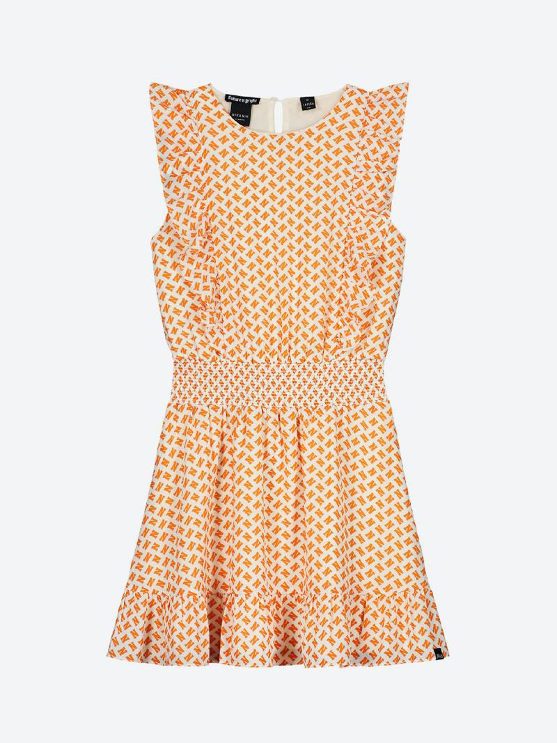 Nik & Nik Anne Logo Dress