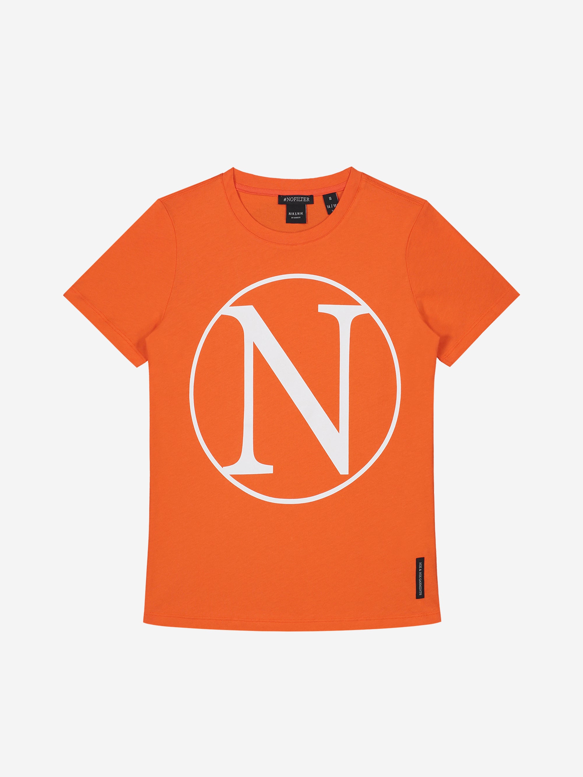 Nik & Nik Kim N T-Shirt Orange