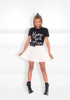Meisjes Always Time T-Shirt van Nik & Nik in de kleur Black in maat 176.
