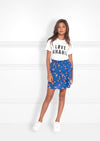 Meisjes Love Nikandnik T-Shirt van Nik & Nik in de kleur Off White in maat 176.