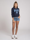 Meisjes Ginny Sweater van Nik & Nik in de kleur Royal Blue in maat 176.