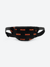 Meisjes Corduroy Aop Fannypack van Nik & Nik in de kleur Black in maat one size.