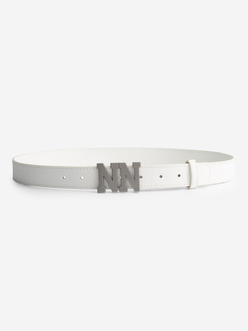 Meisjess Amora Logo Belt van Nik & Nik in de kleur Black in maat L.