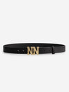 Meisjess Amora Logo Belt van Nik & Nik in de kleur Black in maat L.