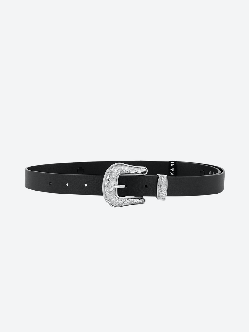 Meisjes Bibian Long Belt van Nik & Nik in de kleur Navy in maat L.