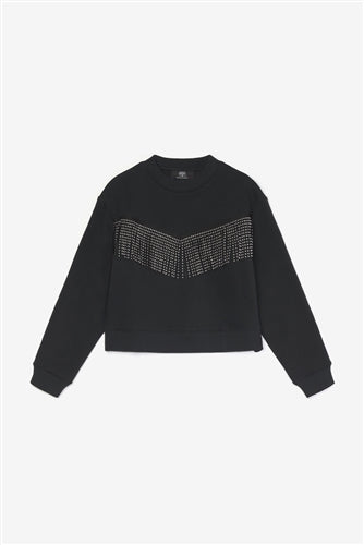 Le temps des Cerises Sweater fringes