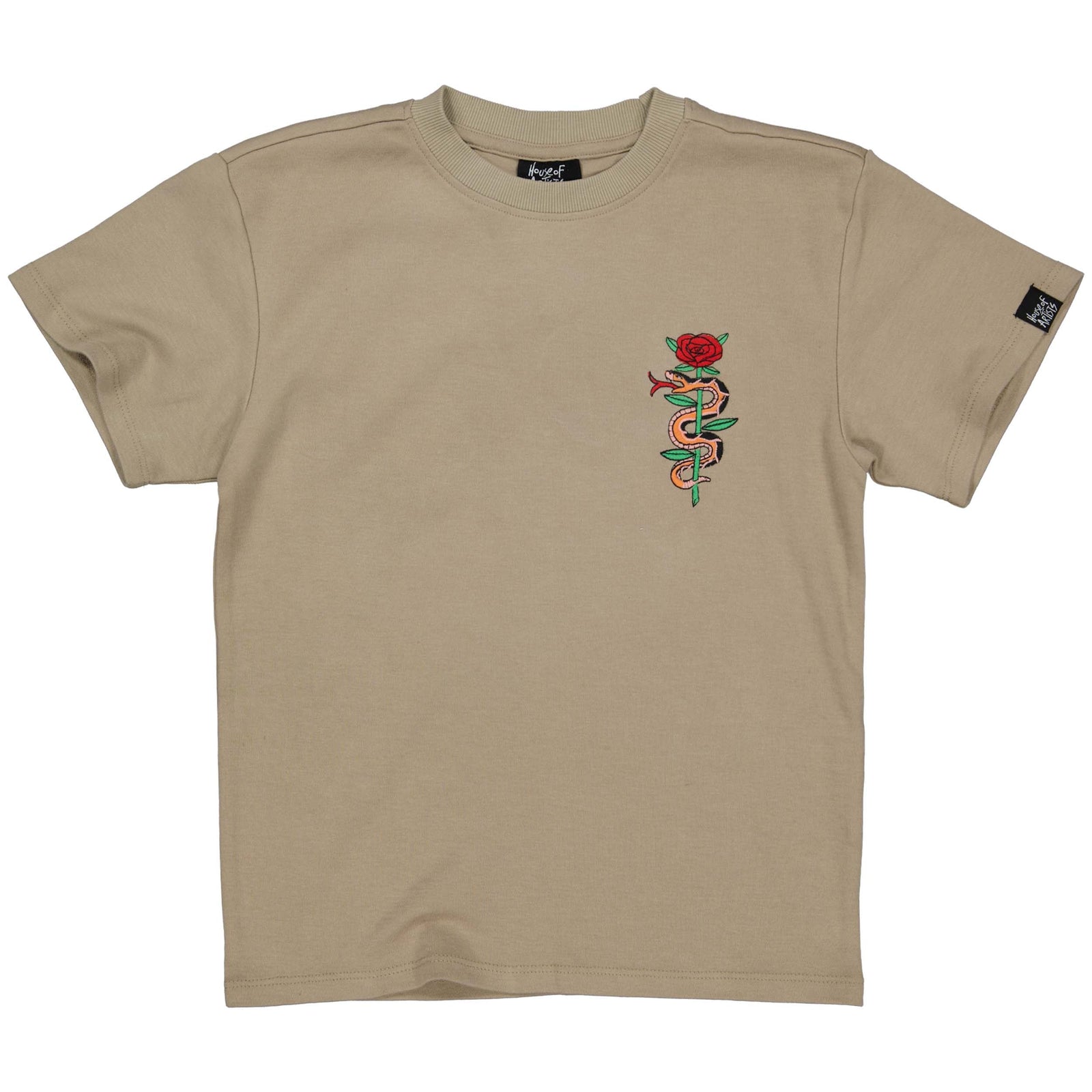 House of Artists T-shirt Taupe