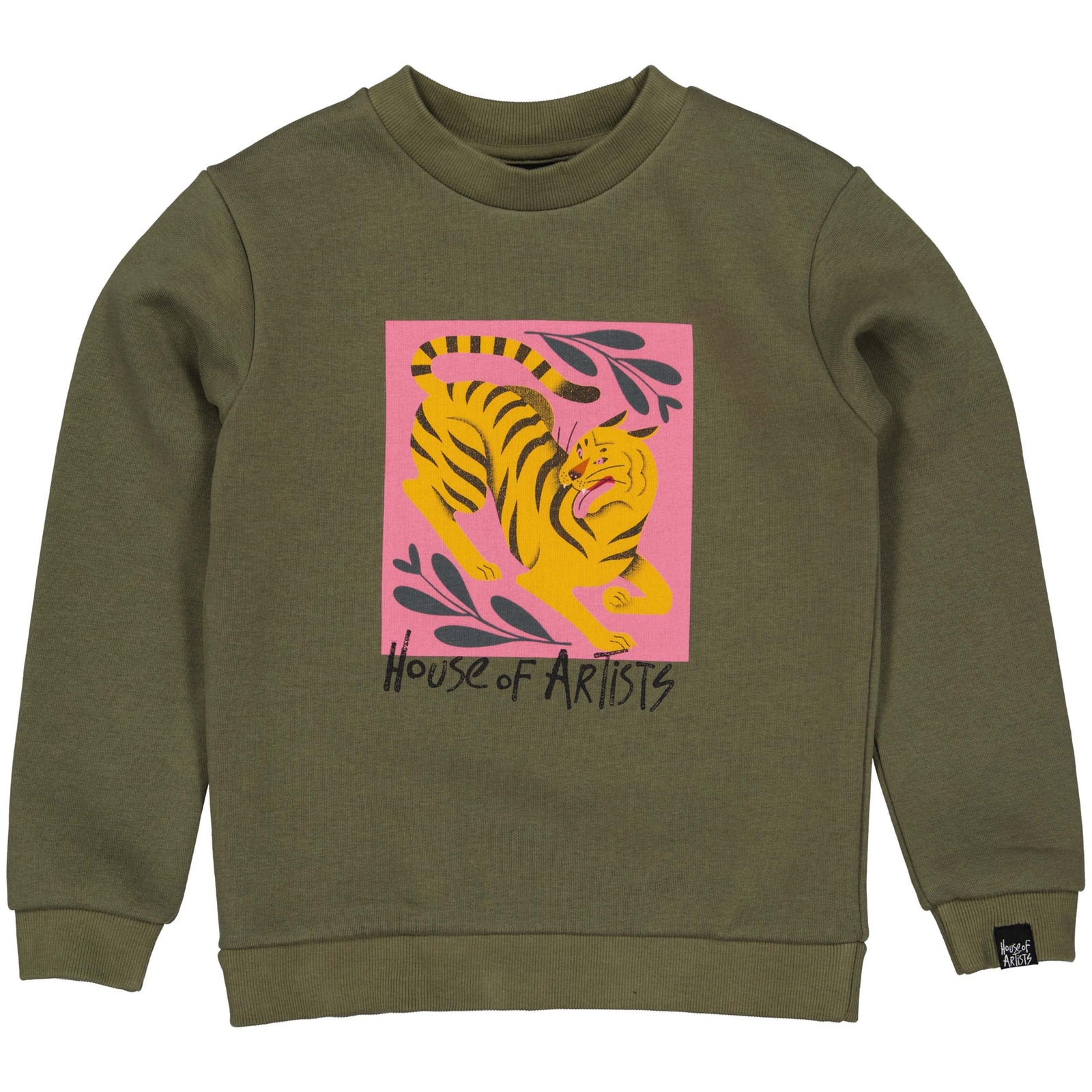 House of Artists Sweater Olive
