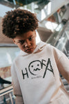 Unisexs Hooded Sweater Kit van House of Artists in de kleur Kit in maat 170-176.