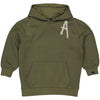 Unisexs Hooded Sweater Olive van House of Artists in de kleur Olive in maat 170-176.