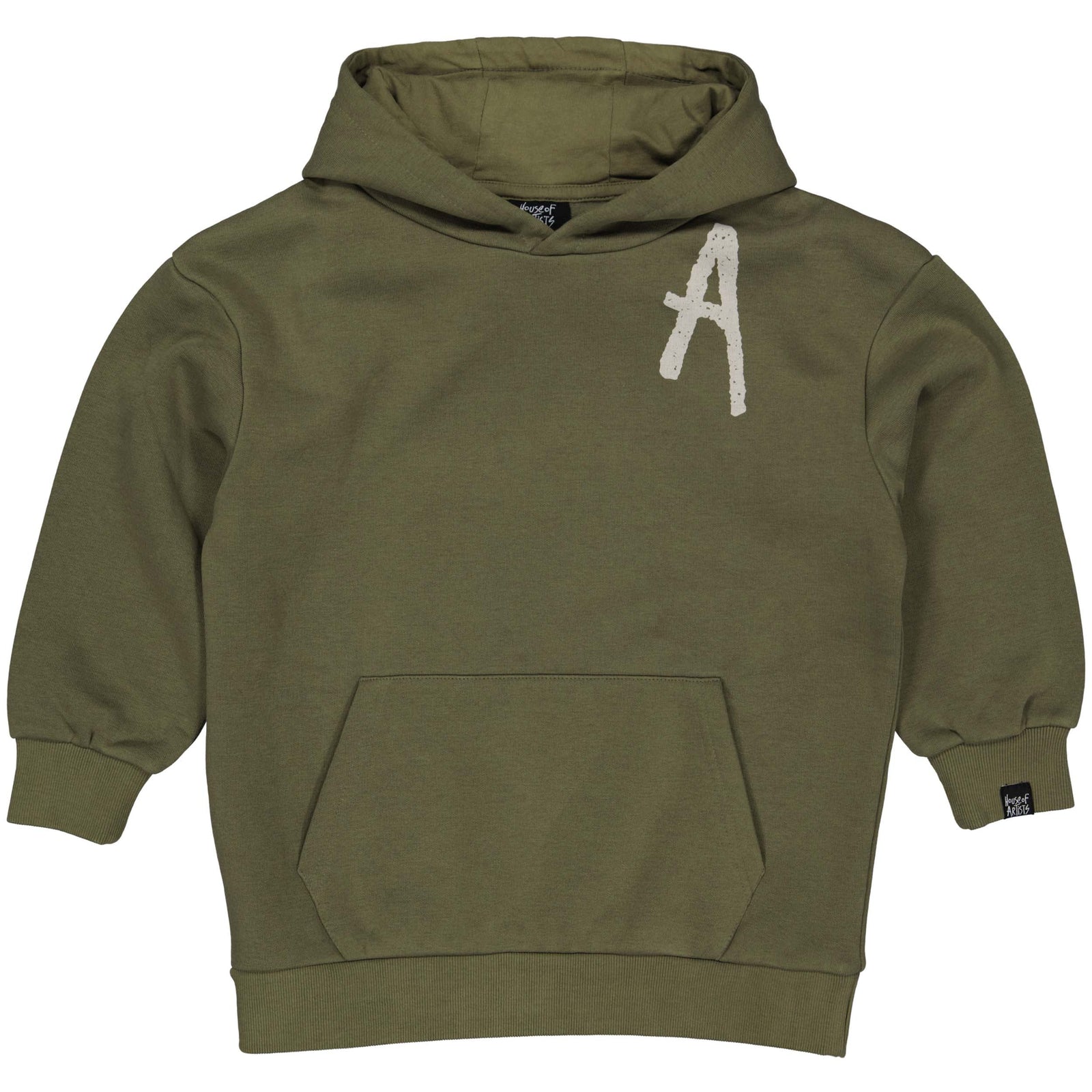 House of Artists Hooded Sweater Olive